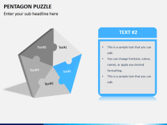 Pentagon puzzle PPT slide 3