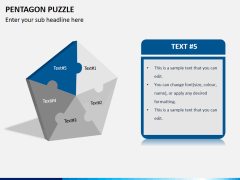 Pentagon puzzle PPT slide 6