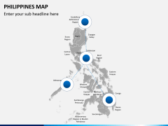 Philippines map PPT slide 3