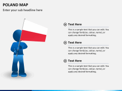 Poland map PPT slide 20