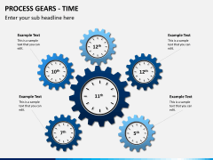 Process gears PPT slide 8