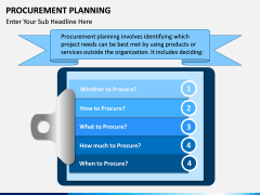Procurement Planning PPT slide 1