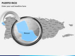 Puerto rico map PPT slide 14