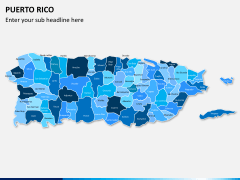 Puerto rico map PPT slide 17
