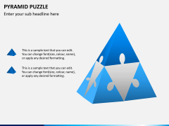 Pyramid puzzle PPT slide 2