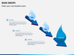 Rain drops PPT slide 7