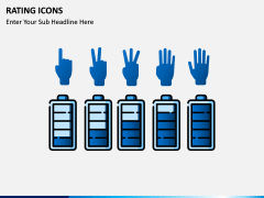 Rating icons PPT slide 1