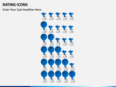 Rating icons PPT slide 2