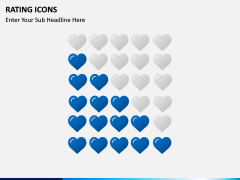 Rating icons PPT slide 4