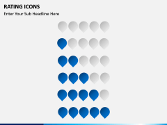Rating icons PPT slide 5