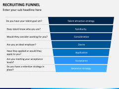 Recruiting funnel PPT slide 11