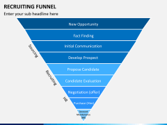 Recruiting funnel PPT slide 12