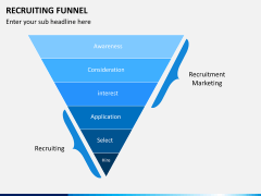 Recruiting funnel PPT slide 2