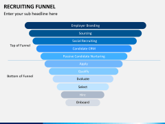 Recruiting funnel PPT slide 4