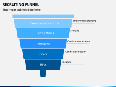 Recruiting funnel PPT slide 9