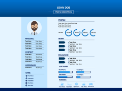 Professional Resume PPT slide 3