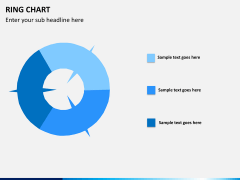Ring chart PPT slide 2