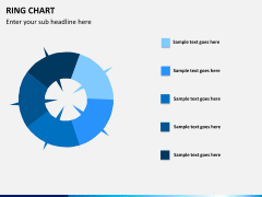 Ring chart PPT slide 4