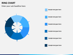 Ring chart PPT slide 5