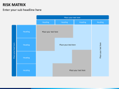 Risk matrix PPT slide 10