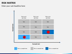 Risk matrix PPT slide 2