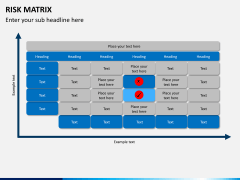 Risk matrix PPT slide 7