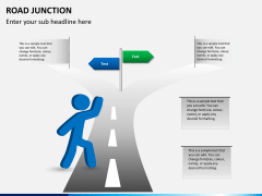 Road junction PPT slide 1