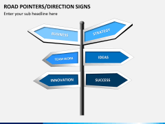 Road pointers PPT slide 6