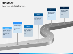 Roadmap bundle PPT slide 1