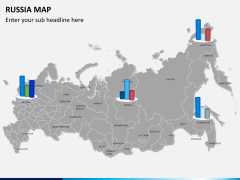 Russia map PPT slide 17