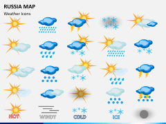 Russia map PPT slide 26