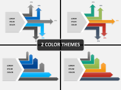 Sankey diagram PPT cover slide 