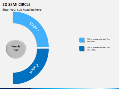 Semi circle PPT slide 10