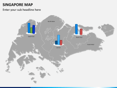 Singapore map PPT slide 14