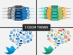 Social media PPT cover slide 