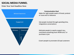 Social Media Funnel PPT slide 12