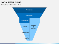 Social Media Funnel PPT slide 8