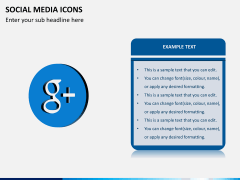 Social media icons PPT slide 9