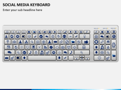 Social media keyboard PPT slide 3