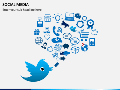 Social media PPT slide 1