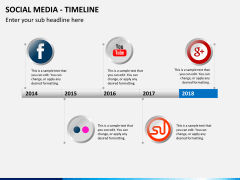Social media PPT slide 3