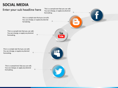 Social media PPT slide 5