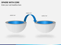 Sphere with core PPT slide 3