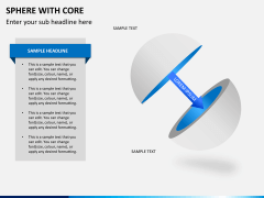Sphere with core PPT slide 4