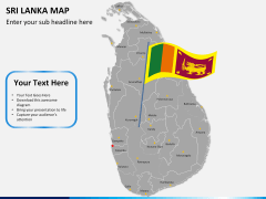 Sri lanka map PPT slide 19