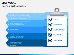 Star Model PPT slide 4
