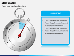 Stopwatch PPT slide 1