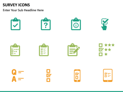 Survey icons PPT slide 5