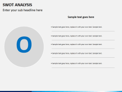 Swot analysis PPT slide 13