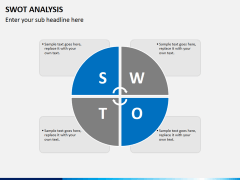 Swot analysis PPT slide 1